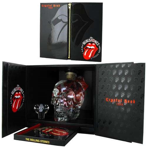 Crystal Head Vodka Rolling Stones 50th Anniversary Limited Edition Gift Pack - Delivered to Your Door